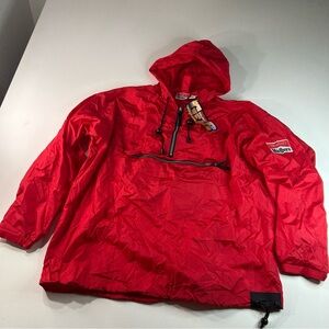Vintage Marlboro Unlimited Gear Rain Jacket Windbreaker Brand New Size Large